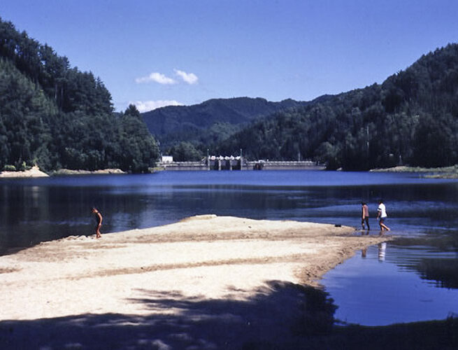岩倉ダムキャンプ場（売木村）
