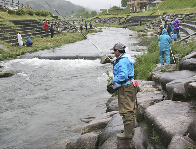 渓流釣り（売木村）
