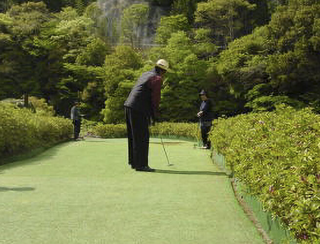 ニセンジ自然公園パター＆マレットゴルフ場（天龍村）