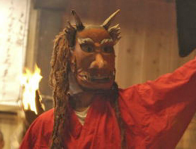 坂部の冬祭り（天龍村）