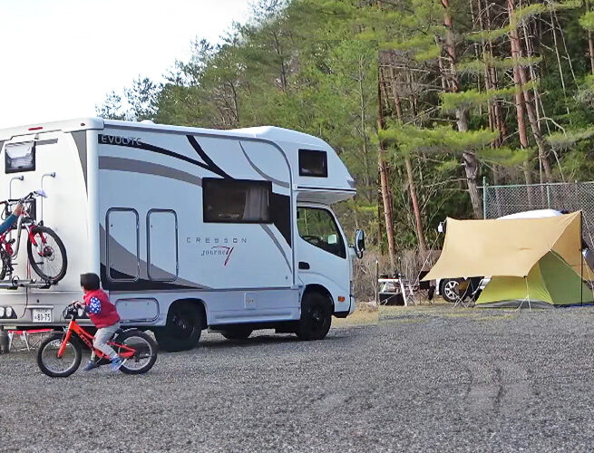 ささゆり荘 車中泊＆キャンプ（売木村）